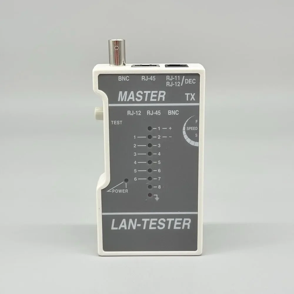 Lan-Tester LT-100 Network Tester For RJ45 BNC Cable Coax Master & Remote Tested